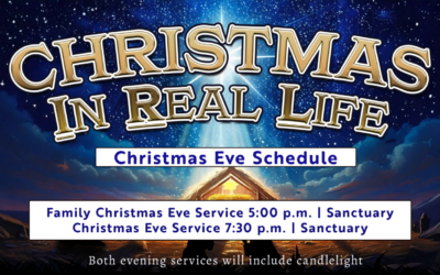 Christmas Eve Schedule